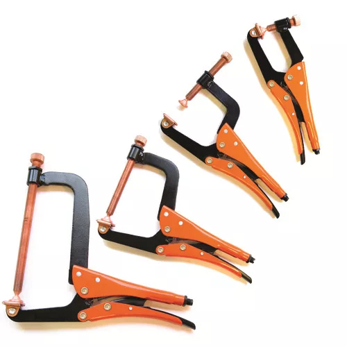 Clește autoblocant Grip-On, cu fălci de ax 375 mm