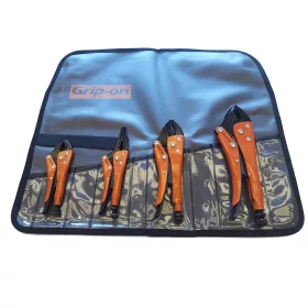 Set clești asortați cu autoblocare Grip-On (4 bucăți)