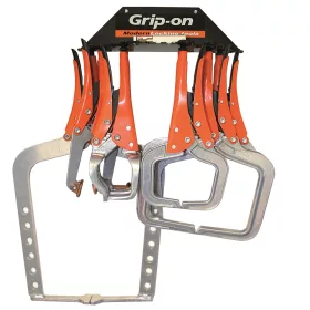 Set clești autoblocanti Grip-On din aluminiu (5 bucăți)
