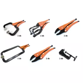 Set clești de sudură autoblocanti Grip-On N2 (14 bucăți)