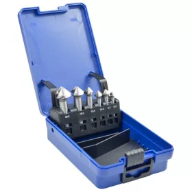   ECEF Kúpsüllyesztő készlet 90° HSS-CO Aszimmetrikus 6 részes