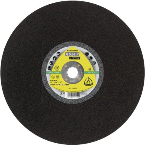 Vágókorong 305x4x25,4mm egyenes (benzinüzemű gépekhez) A 924 R SPECIAL