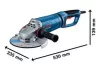 BOSCH GWS 27-230 JR Sarokcsiszoló 2700 W Tárcsaátmérő 230mm