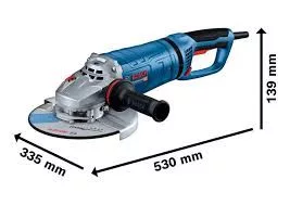 BOSCH GWS 27-230 JR Sarokcsiszoló 2700 W Tárcsaátmérő 230mm
