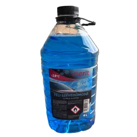 MERIT Téli szélvédőmosó (-18°C) 4 liter