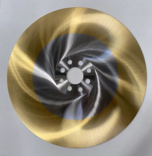 AZAK Körfűrész tárcsa, HSS-Co5 + TiN 315x3x40 mm z=120 C, 2/8/55 + 4/12/64 HD100