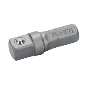   BAHCO 1/4" bit adapter, külső hatszög külső négyzetre, 25 mm