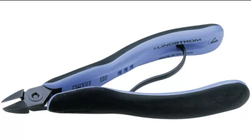 LINDSTRÖM ERGO™ ESD Precíziós oldalcsípő, ovális, Ultra-Flush PS 0,1-1,0 mm