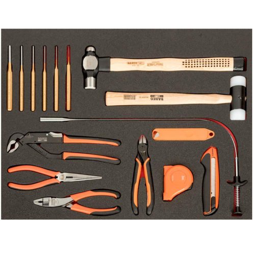 Cărucior de scule BAHCO cu 6 sertare și capacitate de 226 de piese