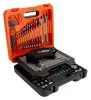 BAHCO Dugókulcs készlet 1/4”, 1/2” + csillag-villás kulcsok, 98 részes