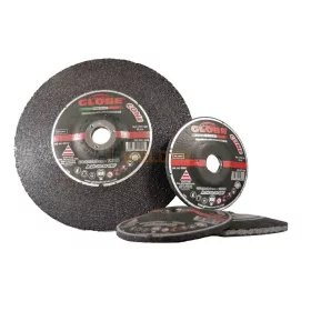   SANDGLOBE Tisztítókorong  fém-inox, type 28, A-Q Conco (íves) 230x8 mm