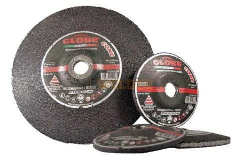 SANDGLOBE Tisztítókorong 230x8 fém-inox, type 28, A-Q Conco (íves)
