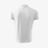 Galléros póló férfi Pique, 100 % pamut fehér, méret: "2XL"
