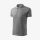 Galléros póló férfi Pique, 100 % pamut sötétszürke, méret: "2XL"