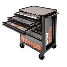 BAHCO  7 fiókos szerszámkocsi 216 részes-feltöltéssel