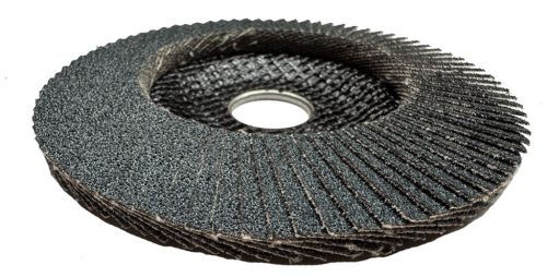 Lamellás csiszolókorong  SHARKFLEX, íves 125 mm Z60