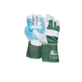   Védőkesztyű marhahasíték dupla tenyerű bőr, pamut kézhát. 4.2.4.4. Méret: 12
