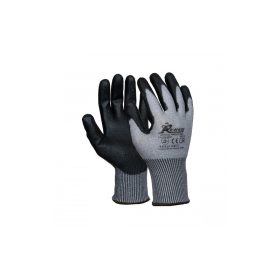  PU tenyérmártott vágásbiztos kesztyű, F kategória, Méret: XL/10