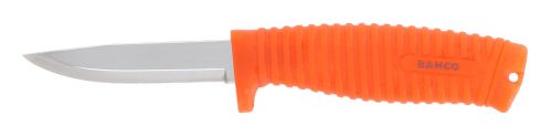 BAHCO kés rozsdamentes pengével, fluoreszkáló markolat 220 mm