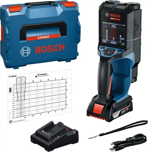 BOSCH Expert Keresőműszer D-tect18V-200-17C