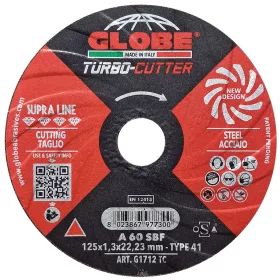 SANDGLOBE Vágókorong TURBO 125x1,3 mm