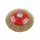 Lev Festa kúpos körkefe 125x20mm- M14- 0,3 hullámos réz bevonatú, 21902