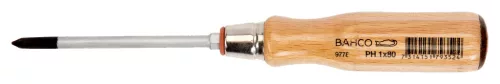 BAHCO Mâner din lemn, șurubelniță cu impact PH1x80