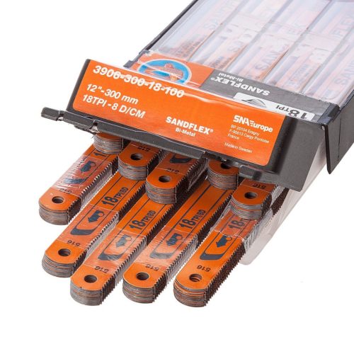 BAHCO Kézi fémfűrészlap, Sandflex® Bi-metal, 24TPI/300 mm