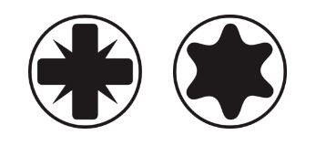 Set șurubelnițe BAHCOFit, TORX-PZ (7 bucăți)