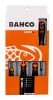 BAHCOFit csavarhúzó készlet, lapos-PZ (5 részes)