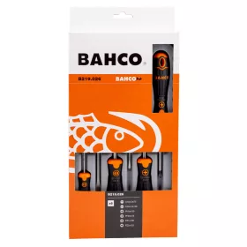 BAHCOFit csavarhúzó készlet, lapos-PH-PZ (6 részes)