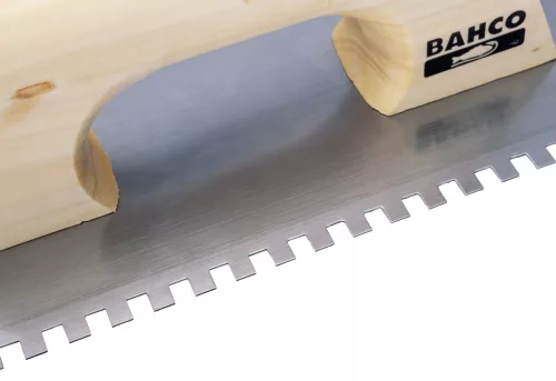 BAHCO Fogazott glettvas acélból fa markolattal, 500x130 mm