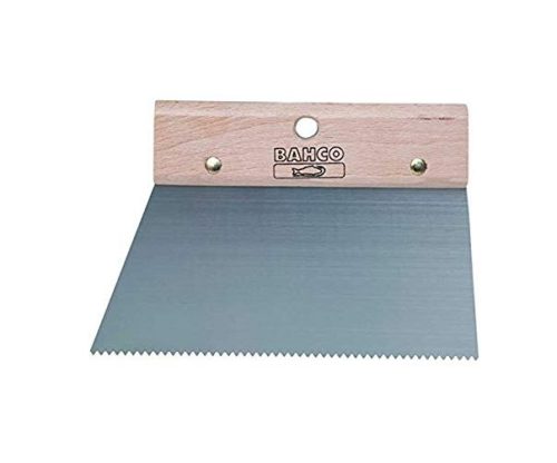 BAHCO Ragasztó fésű kaparó 120 mm