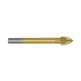 Burghiu pătrat pentru sticlă ECEF TiN 5x67 mm