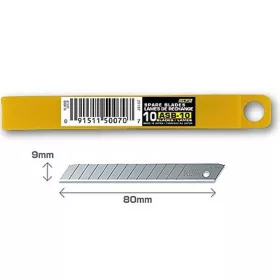 OLFA ASB-10 Standard tartalékpenge, 9 mm (10 db)