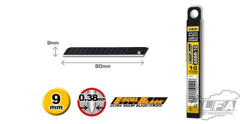 OLFA ASBB-10 Standard tartalékpenge, 9 mm (10 db)
