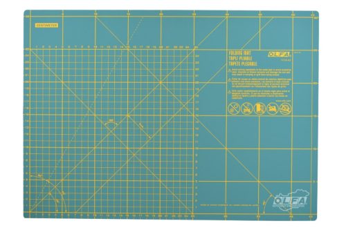 Covoraș pliabil de tăiere OLFA FCM-A3, 32x43 cm