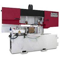 Félautomata fűrészgépek egyenes vágáshoz